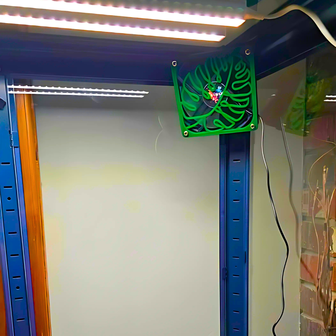 Fan Mount for IKEA Greenhouse Cabinet