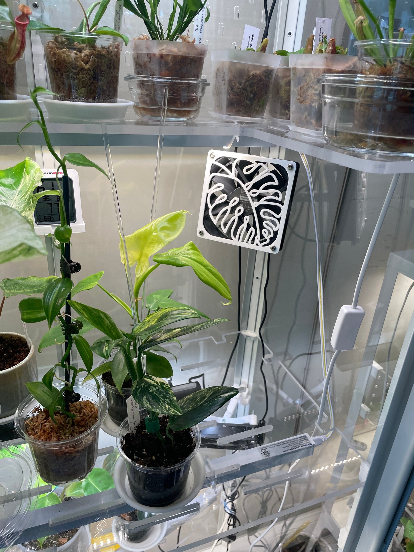 Fan for IKEA Greenhouse Cabinet