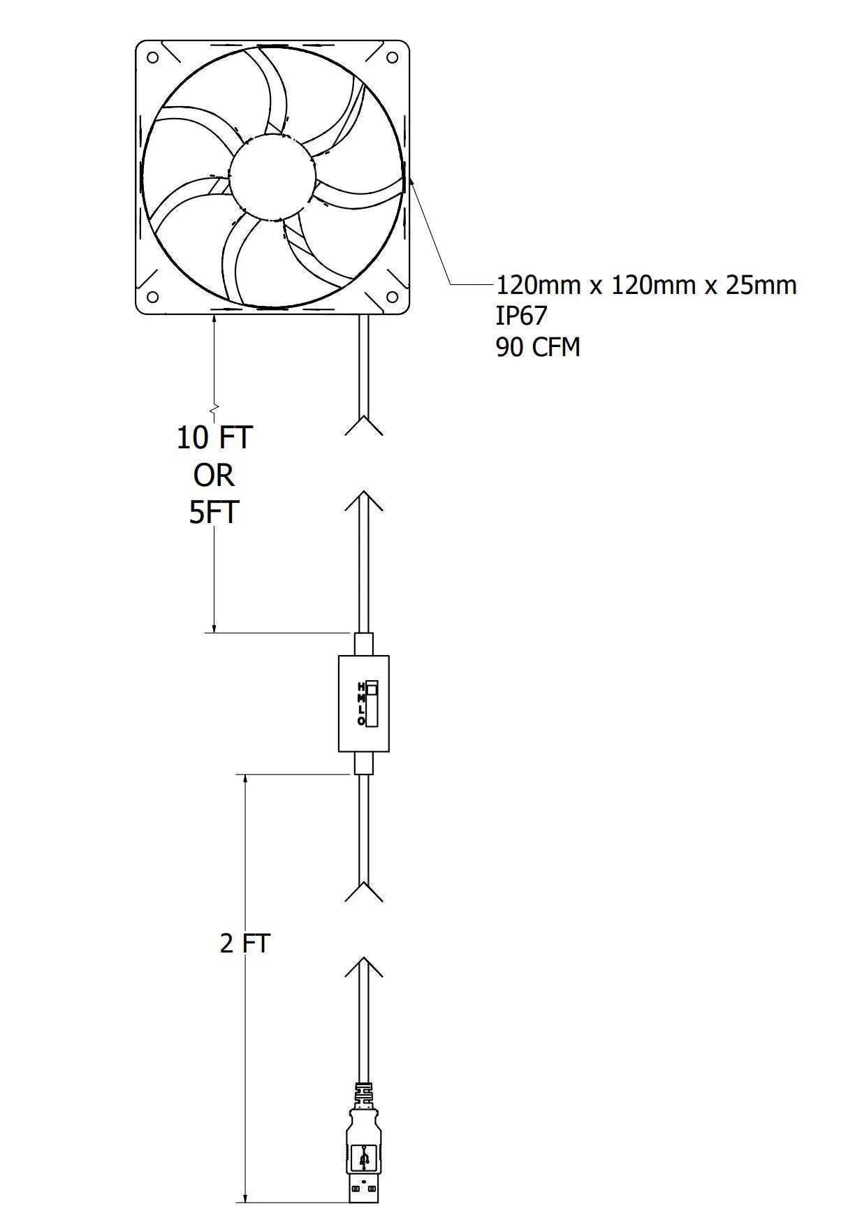 Fan Mount